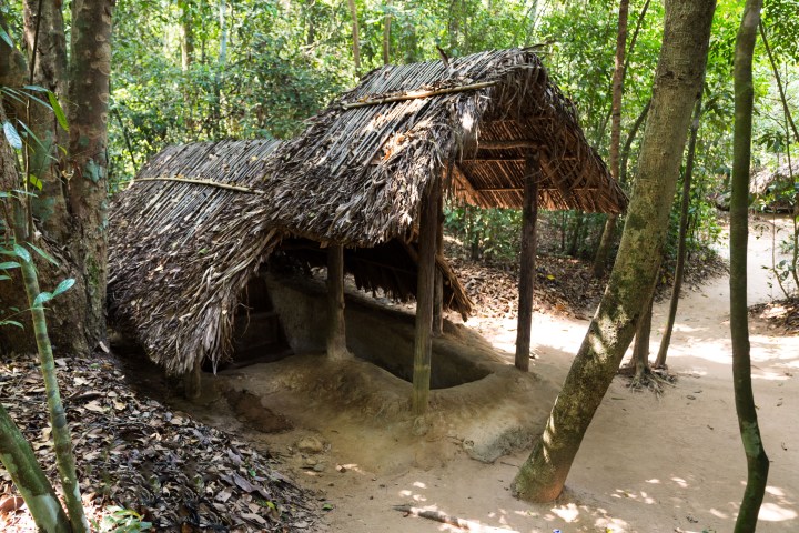 Entrance to Cu Chi Tunnel